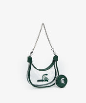 Michigan State Spartans Clear Shoulder Bag