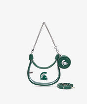 Michigan State Spartans Clear Shoulder Bag
