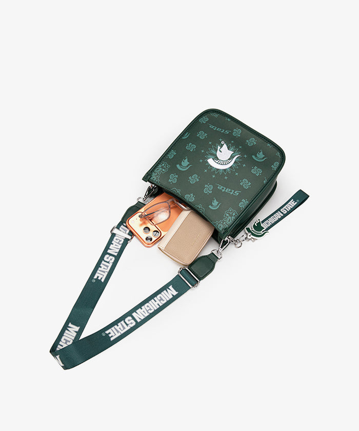 Michigan State Spartans Crossbody Bag
