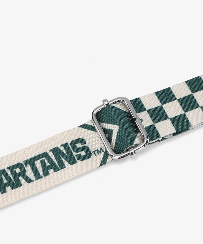 Michigan State Spartans Football Clear Crossbody Bag