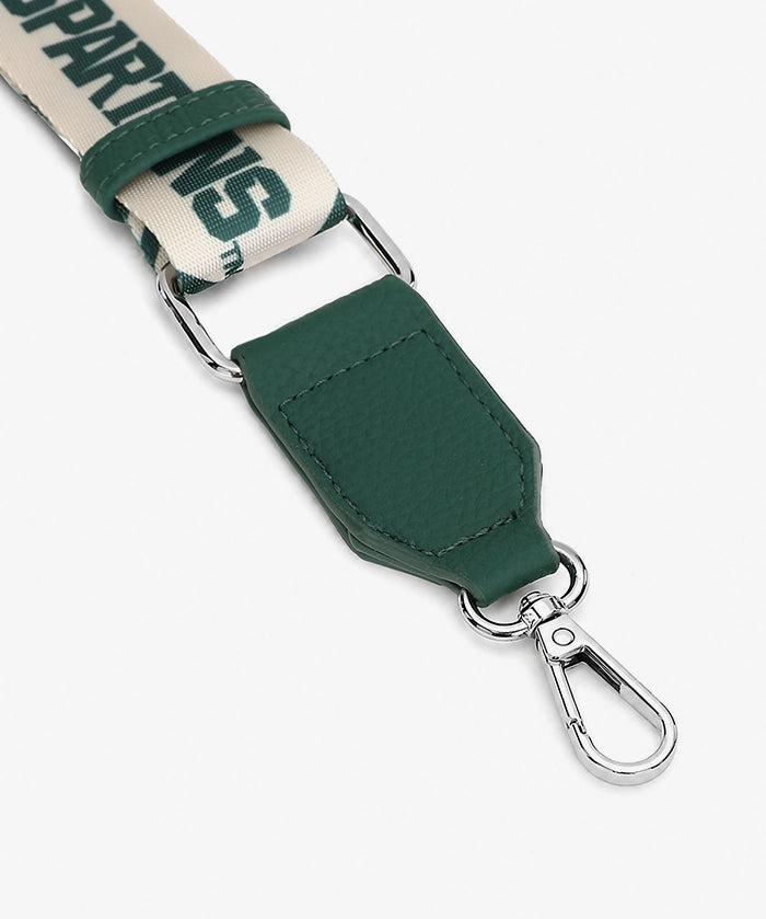 Michigan State Spartans Football Clear Crossbody Bag