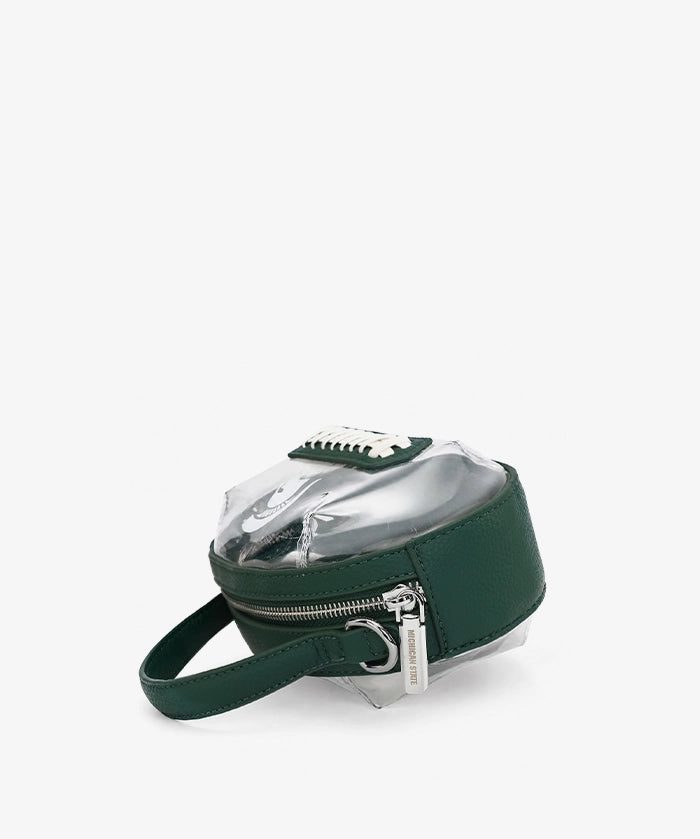 Michigan State Spartans Football Clear Crossbody Bag