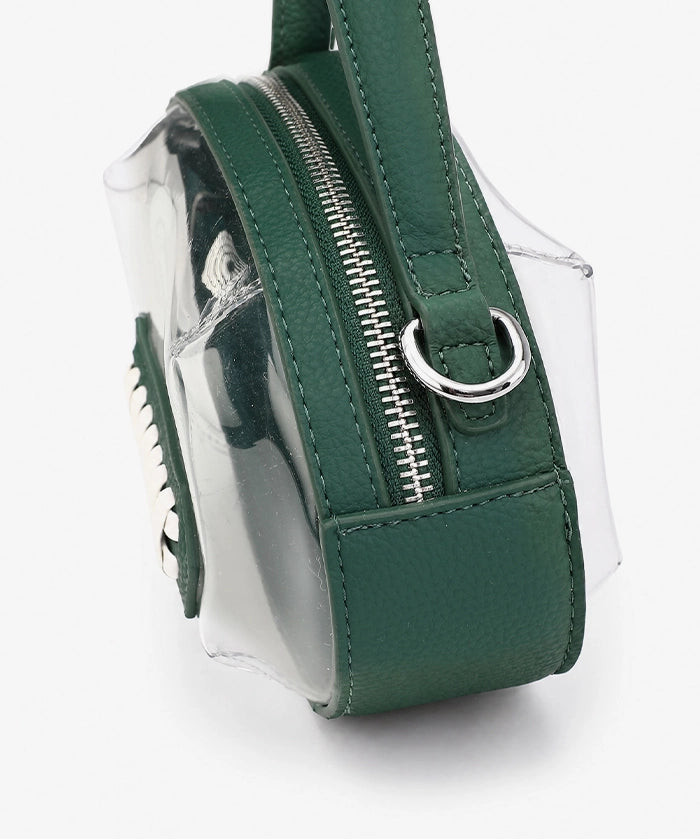 Michigan State Spartans Football Clear Crossbody Bag
