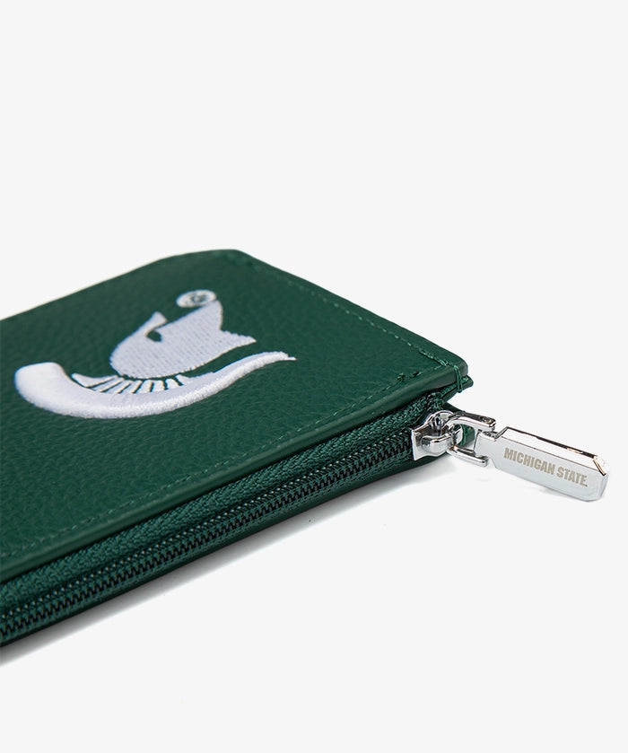 Michigan State Spartans Zip Card Case