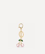 Mini Baseball Cherry Keychain Charm