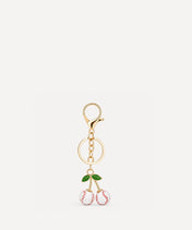 Mini Baseball Cherry Keychain Charm