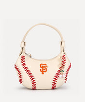 Mini Baseball Cherry Keychain Charm