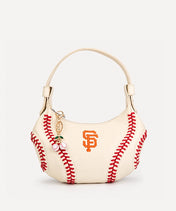 Mini Baseball Cherry Keychain Charm