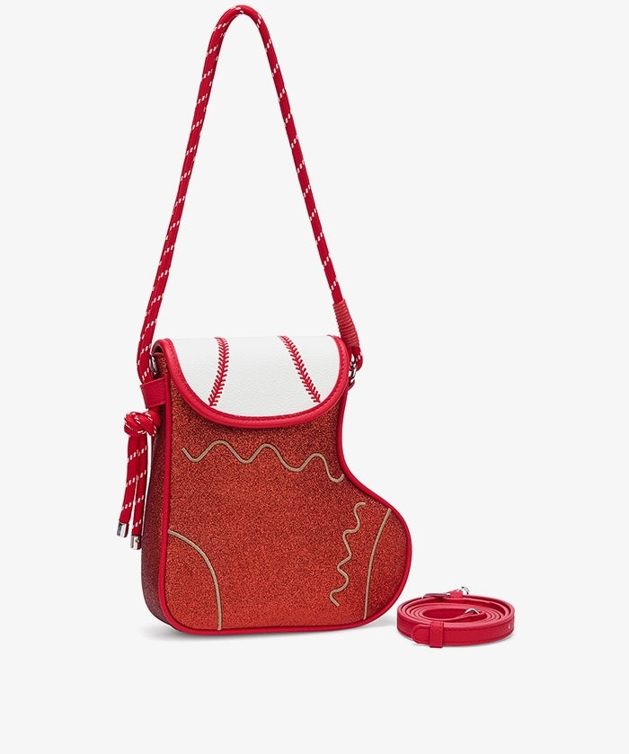 Montana West Sports Christmas Stocking Crossbody Bag