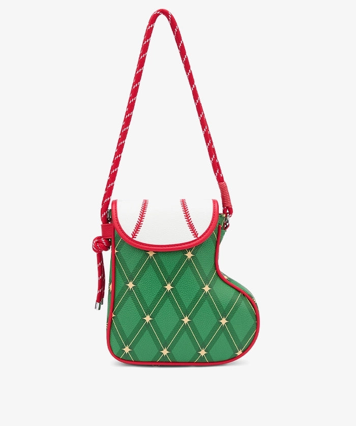 Montana West Sports Christmas Stocking Crossbody Bag