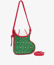 Montana West Sports Christmas Stocking Crossbody Bag