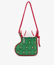 Montana West Sports Christmas Stocking Crossbody Bag