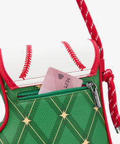 Montana West Sports Christmas Stocking Crossbody Bag