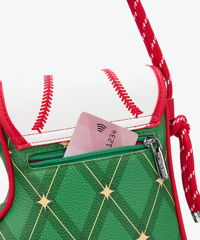 Montana West Sports Christmas Stocking Crossbody Bag