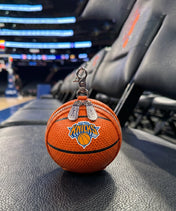 NBA New York Knicks Mini Basketball Keychain Pouch