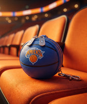 NBA New York Knicks Mini Basketball Keychain Pouch