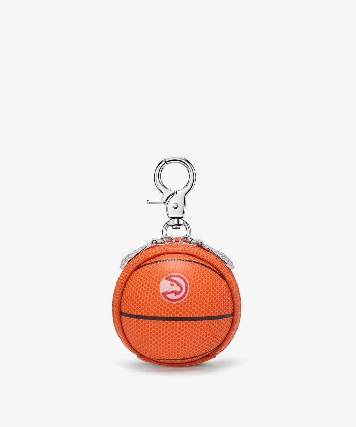 NBA Atlanta Hawks Mini Basketball Keychain Pouch