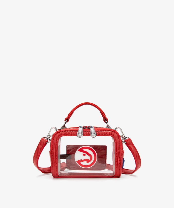 NBA Atlanta Hawks Mini Clear Crossbody Bag