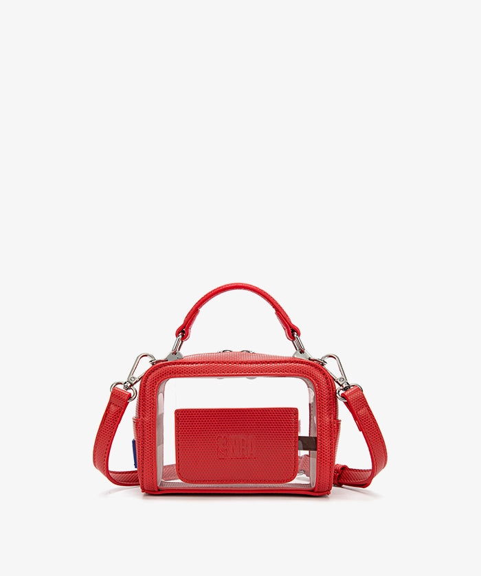 NBA Atlanta Hawks Mini Clear Crossbody Bag