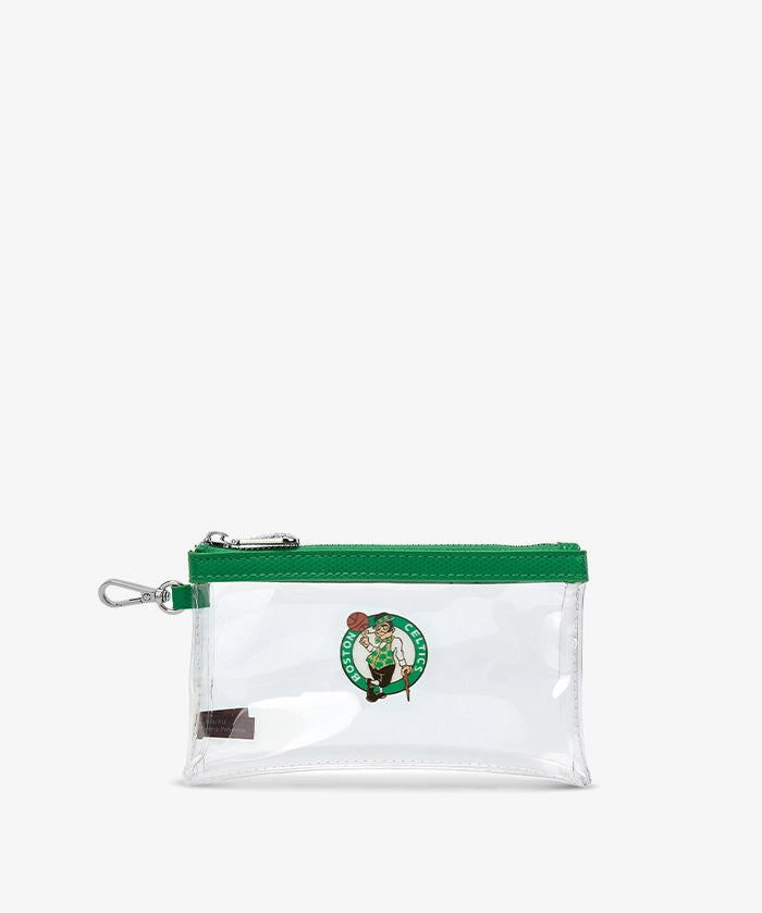 NBA Boston Celtics Clear Wristlet Set