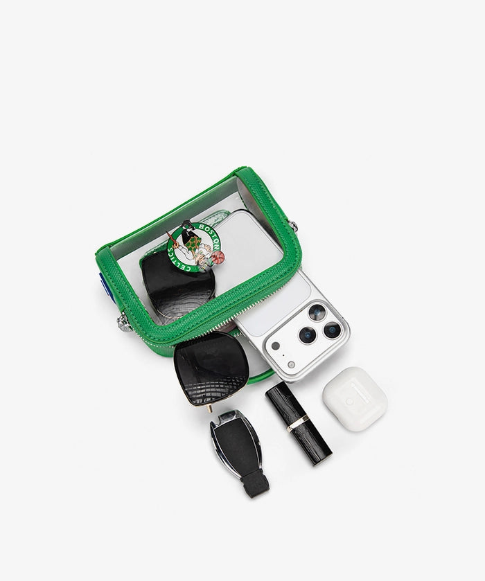 NBA Boston Celtics Mini Clear Crossbody Bag