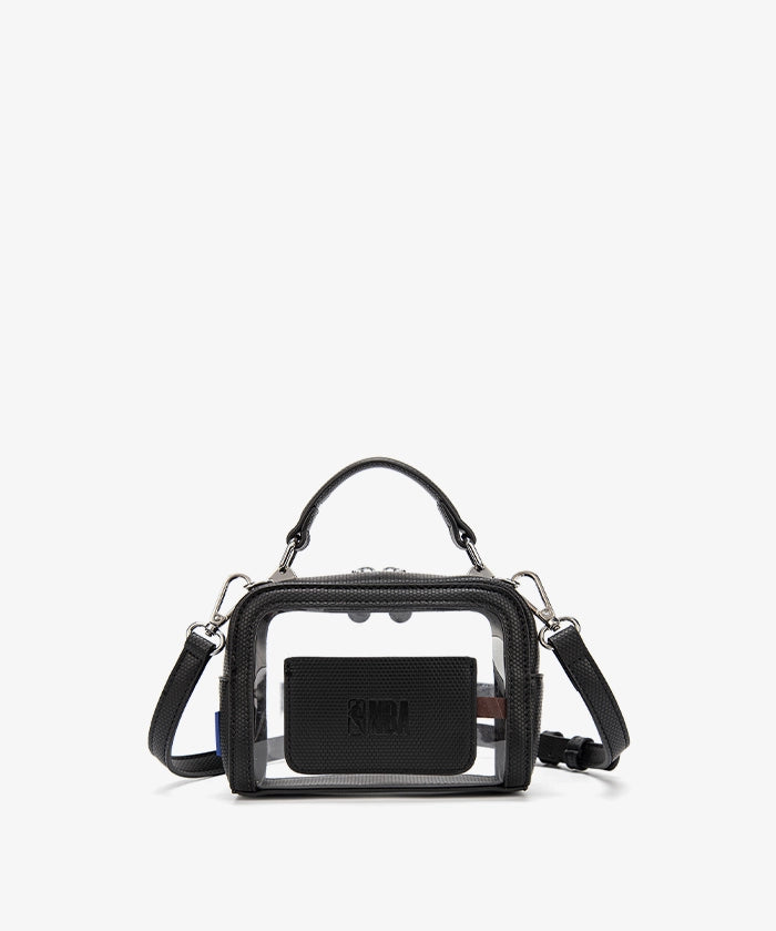 NBA Brooklyn Nets Mini Clear Crossbody Bag