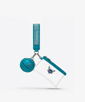 NBA Charlotte Hornets Clear Wristlet Set