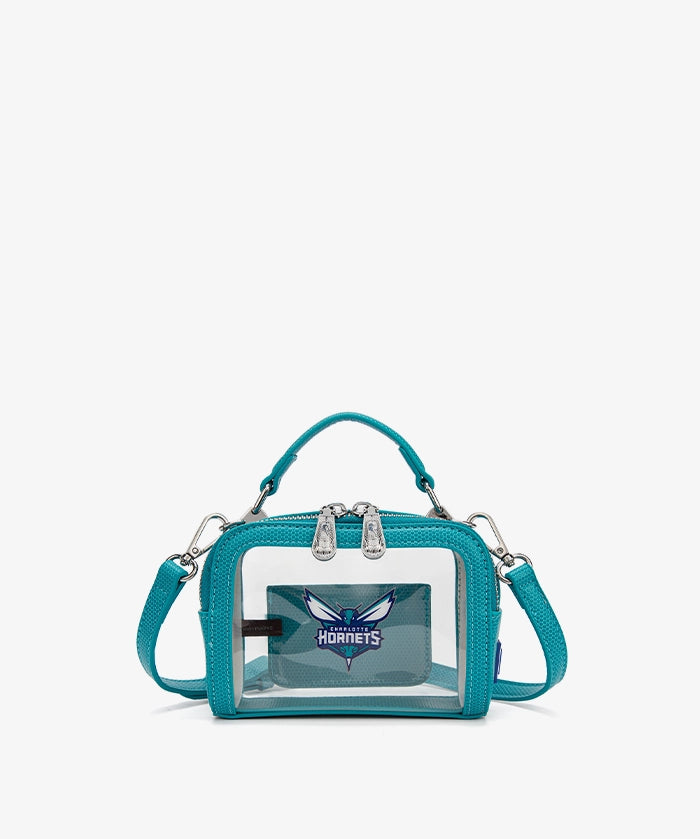 NBA Charlotte Hornets Mini Clear Crossbody Bag
