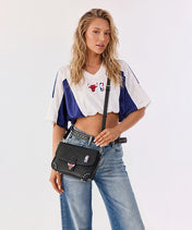 NBA Chicago Bulls Basketball Flap Crossbody Bag