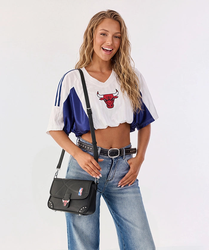NBA Chicago Bulls Basketball Flap Crossbody Bag