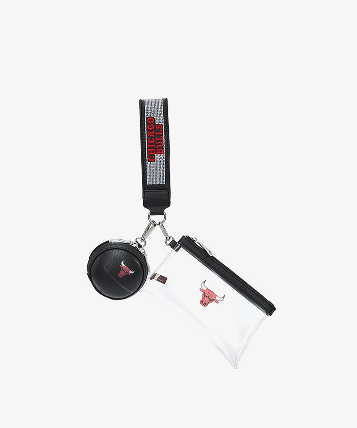 NBA Chicago Bulls Clear Wristlet Set