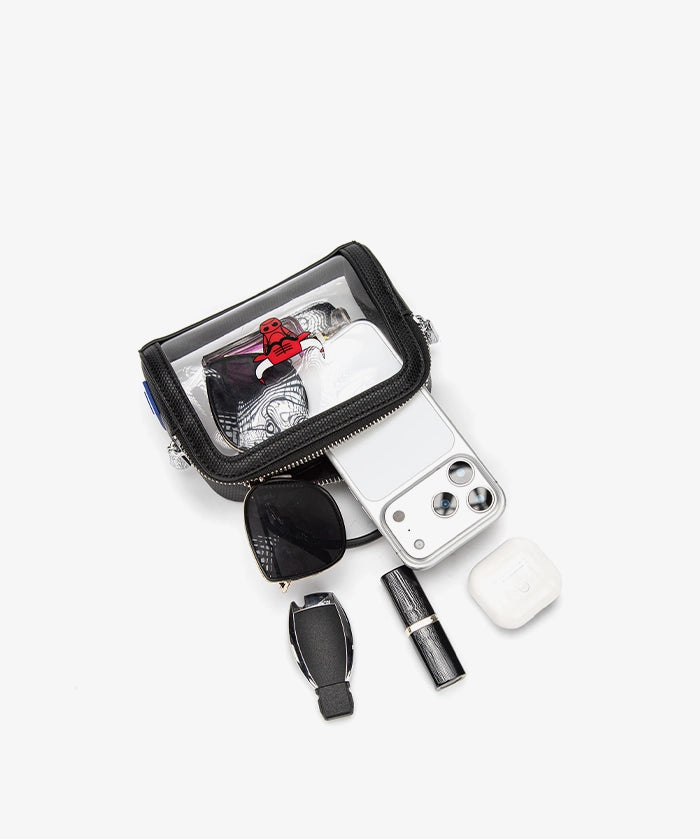 NBA Chicago Bulls Mini Clear Crossbody Bag