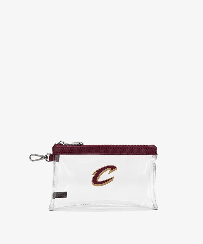 NBA Cleveland Cavaliers Clear Wristlet Set