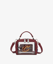NBA Cleveland Cavaliers Mini Clear Crossbody Bag