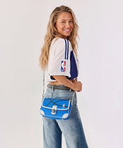 NBA Dallas Mavericks Basketball Flap Crossbody Bag