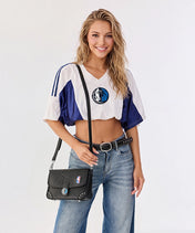 NBA Dallas Mavericks Basketball Flap Crossbody Bag