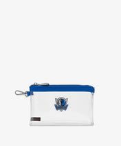 NBA Dallas Mavericks Clear Wristlet Set
