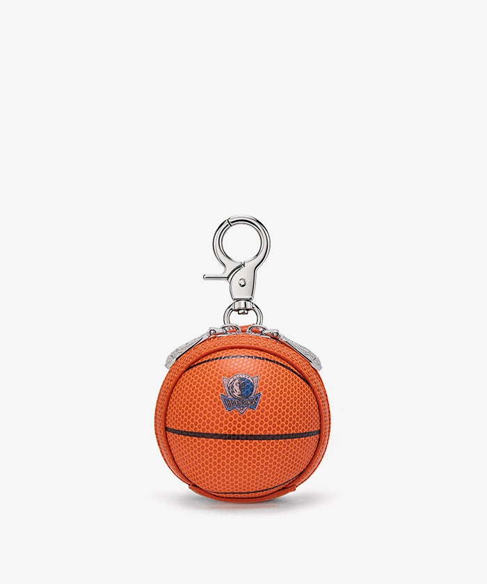 NBA Dallas Mavericks Mini Basketball Keychain Pouch