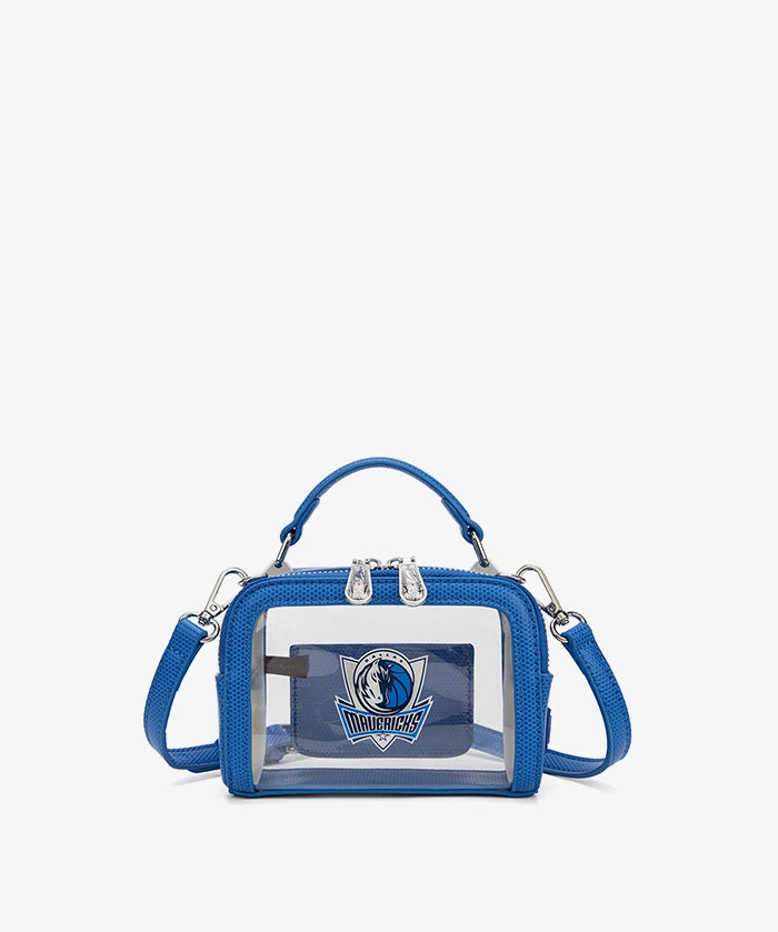 NBA Dallas Mavericks Mini Clear Crossbody Bag