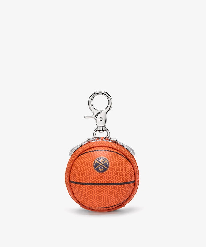 NBA Denver Nuggets Mini Basketball Keychain Pouch