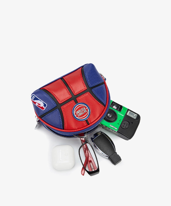NBA Detroit Pistons Basketball Wristlet Wallet