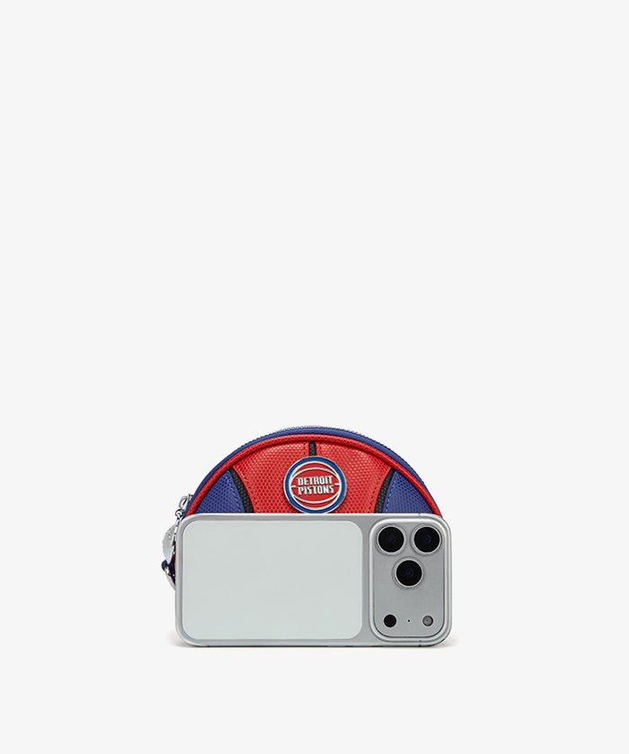 NBA Detroit Pistons Basketball Wristlet Wallet