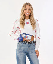 NBA Detroit Pistons Clear Wristlet Set