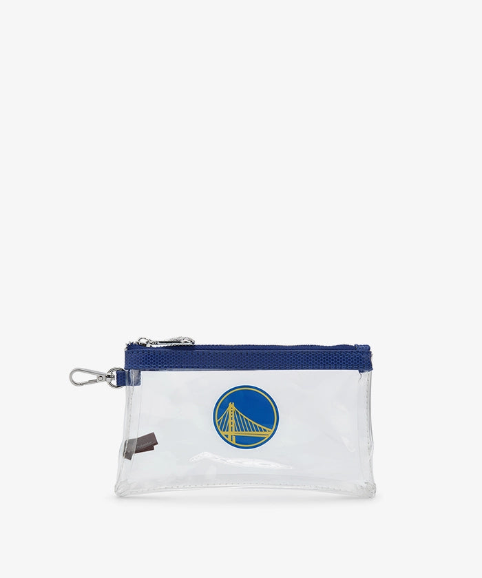 NBA Golden State Warriors Clear Wristlet Set