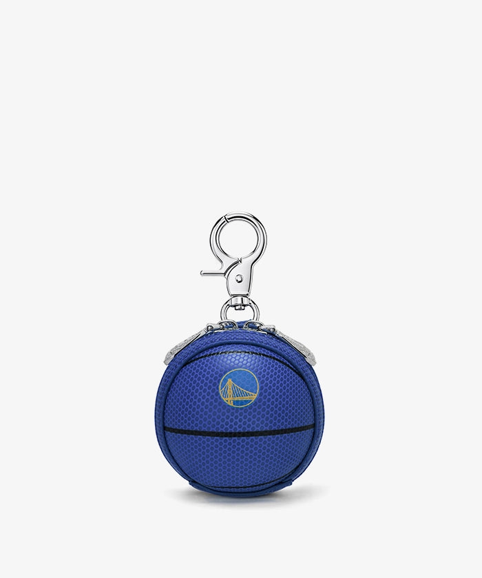 NBA Golden State Warriors Mini Basketball Keychain Pouch