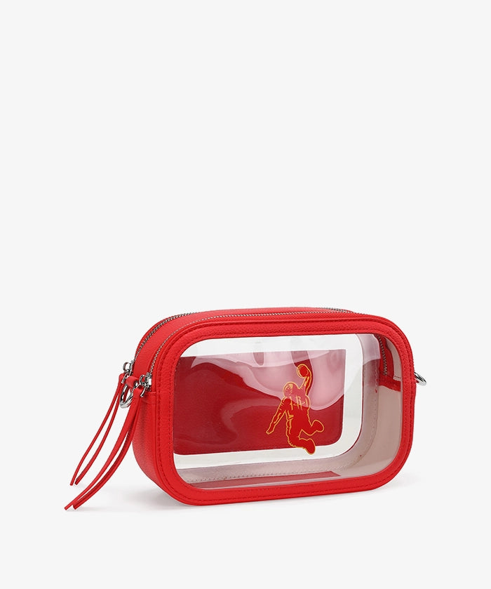 NBA Houston Rockets Clear Crossbody Bag