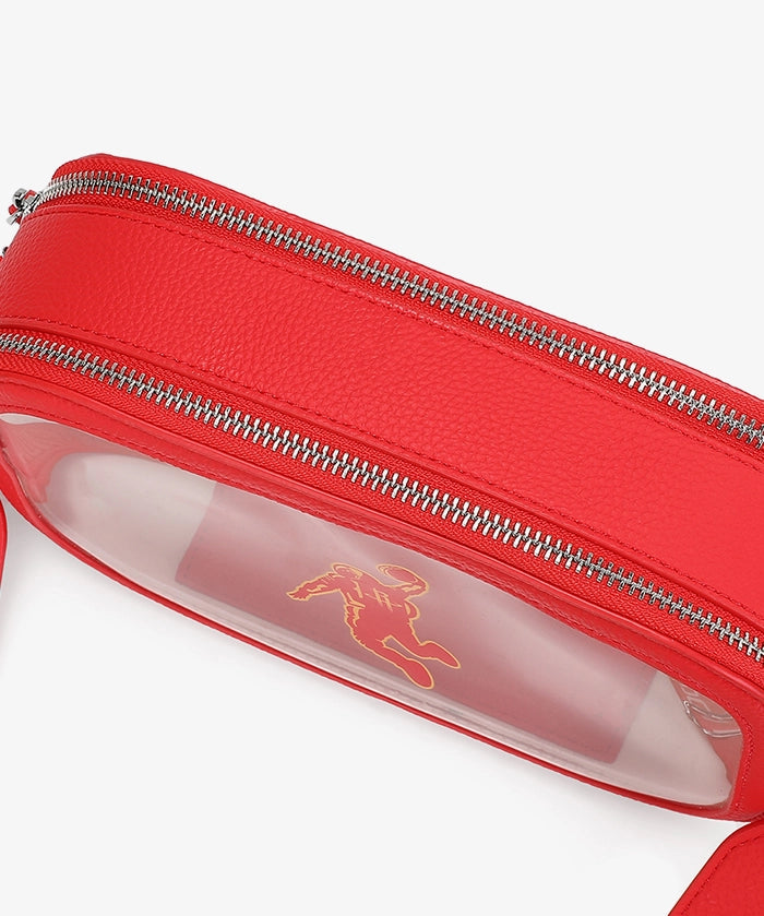 NBA Houston Rockets Clear Crossbody Bag