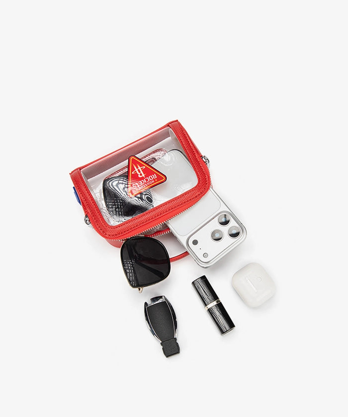 NBA Houston Rockets Mini Clear Crossbody Bag