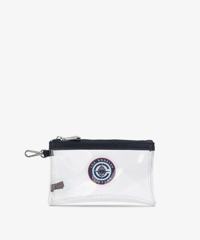 NBA Los Angeles Clippers Clear Wristlet Set