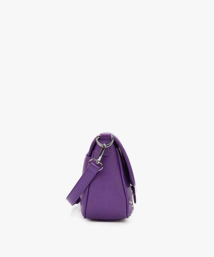 NBA Los Angeles Lakers Basketball Flap Crossbody Bag